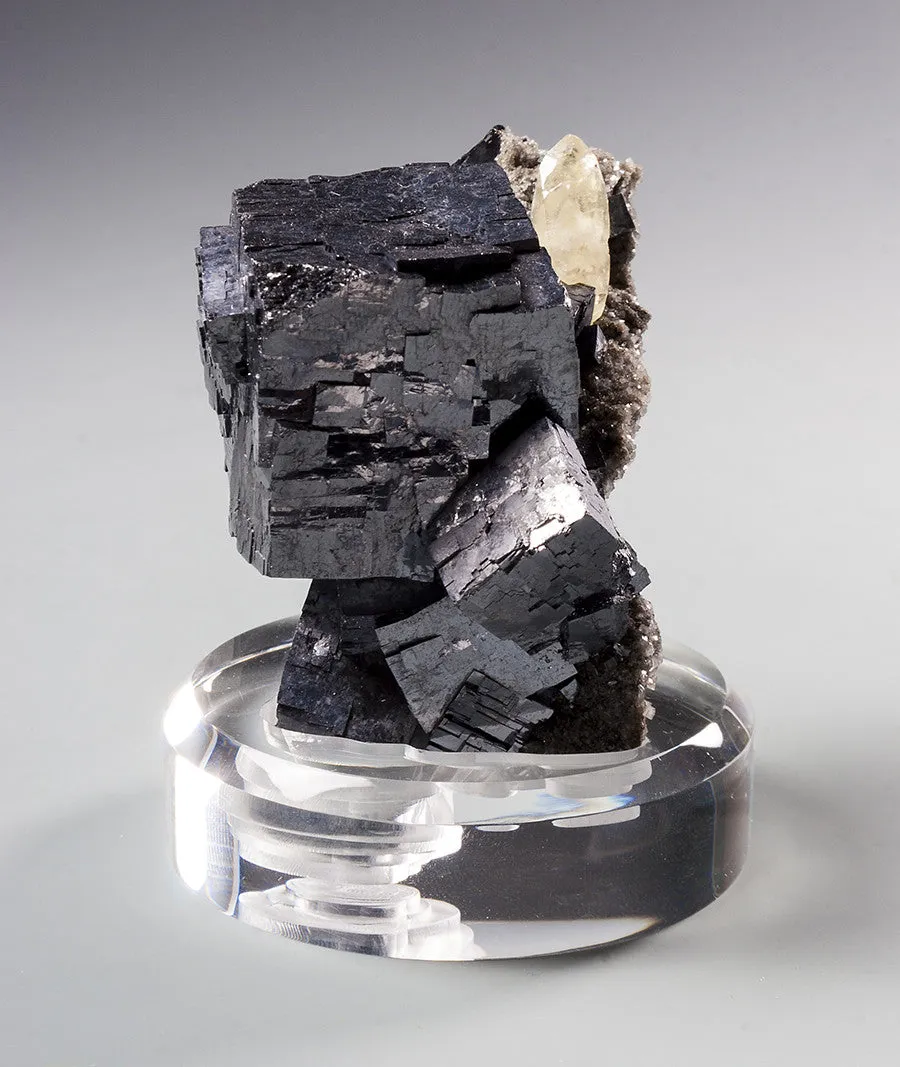 GALENA with CALCITE - image 1