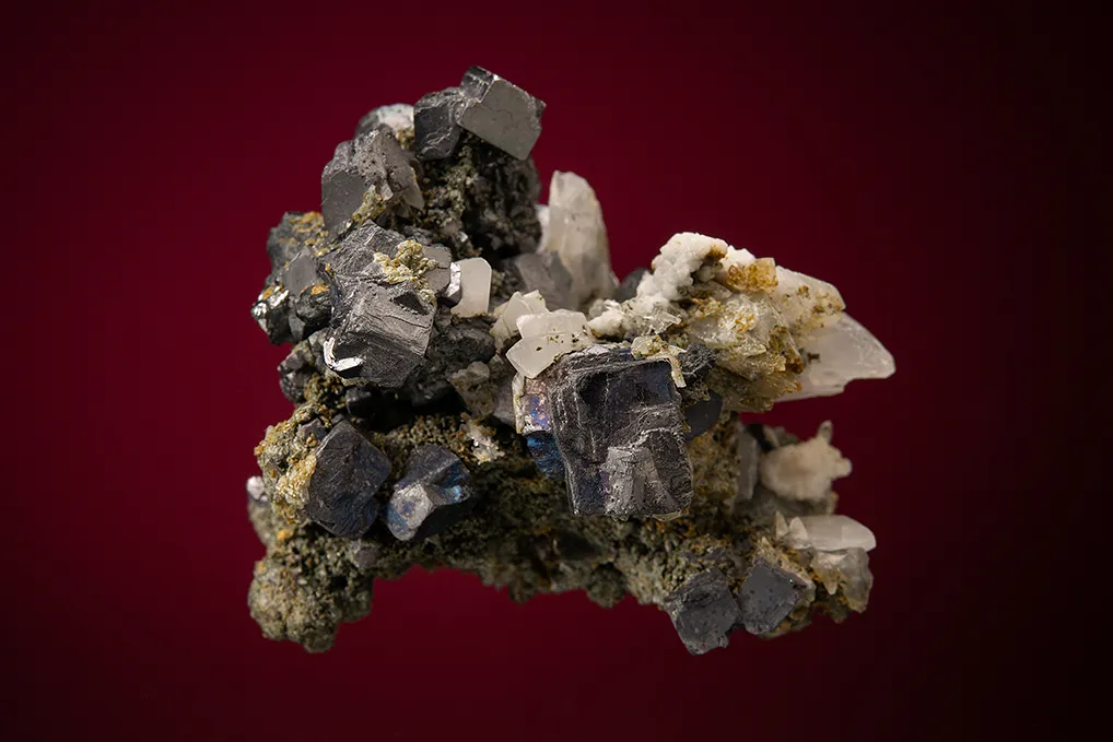 Galena with Calcite image