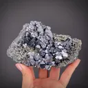 Galena with Calcite and Quartz - image 1