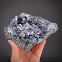 Galena with Calcite and Quartz - image 1