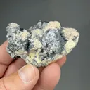 Galena with Calcite, Boulangerite - image 2