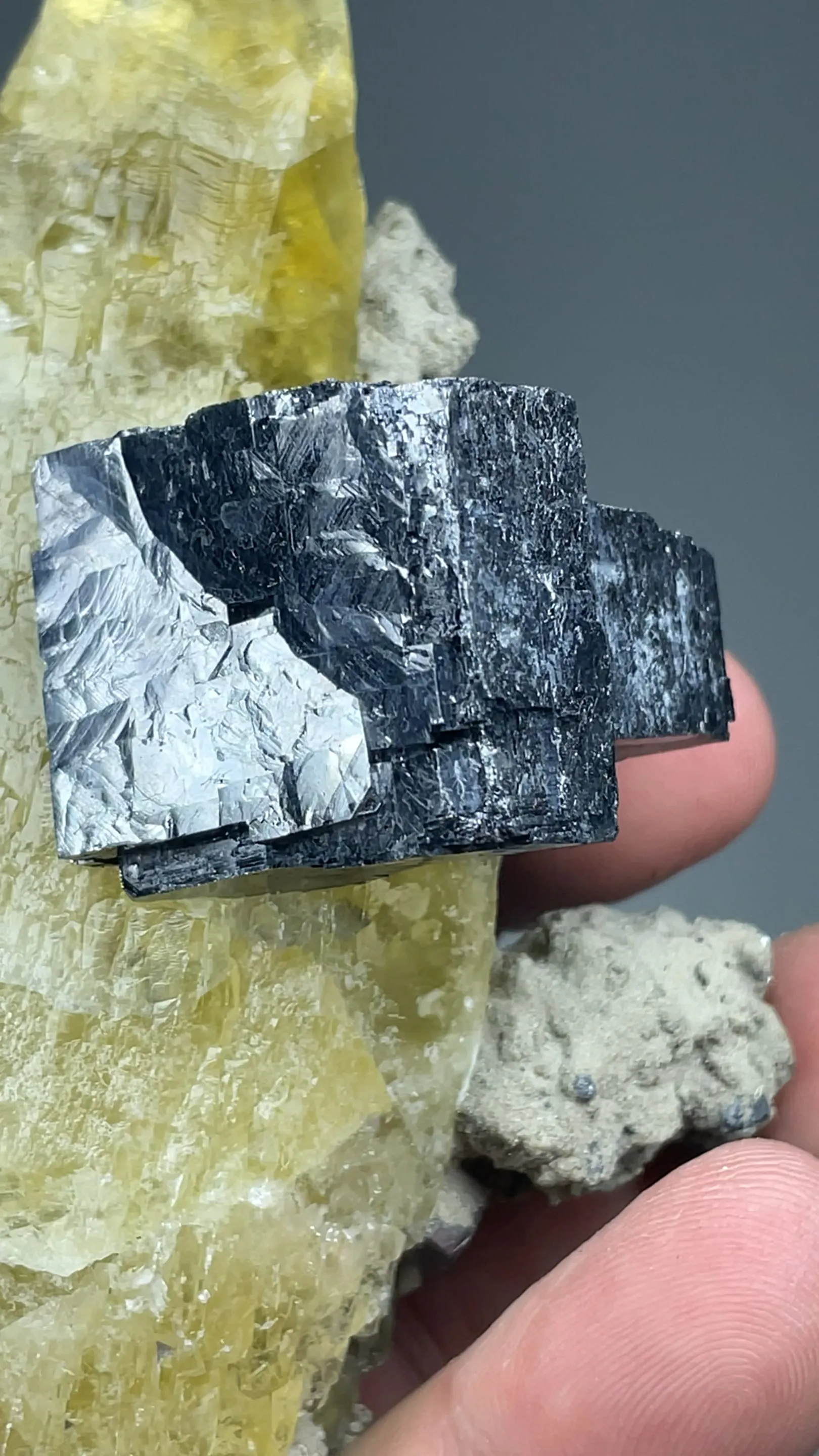 Galena with Calcite - image 2