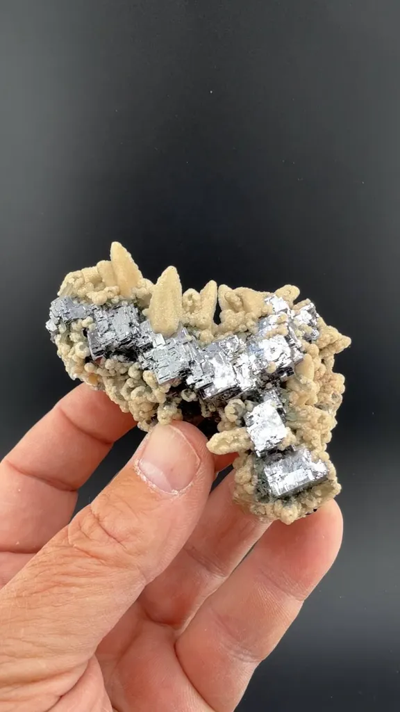 Galena with Calcite, Dolomite image