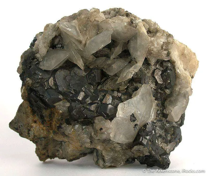 Galena With Calcite image