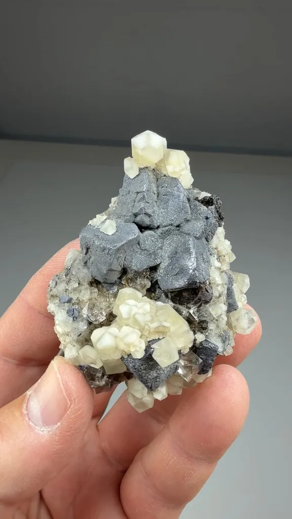Galena with Calcite, Fluorite - image 2