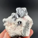 Galena with Calcite, Quartz - image 1