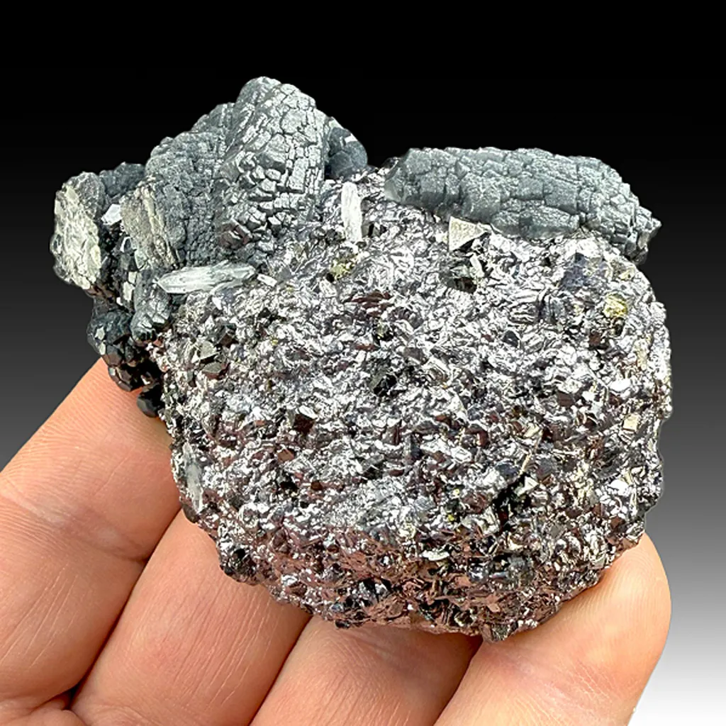 Galena with Calcite, Sphalerite, Quartz image