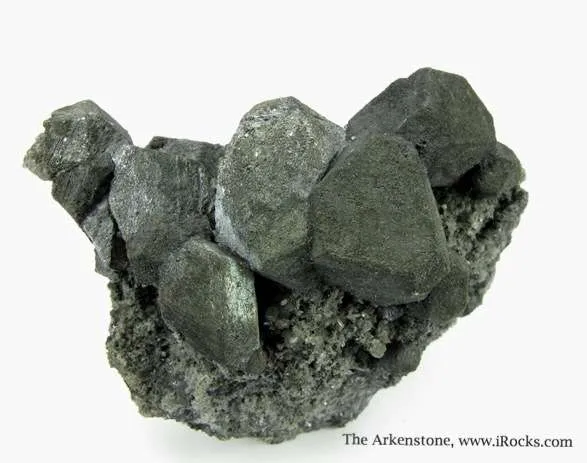 Galena With Cerussite, Anglesite, Mimetite, and Quartz image