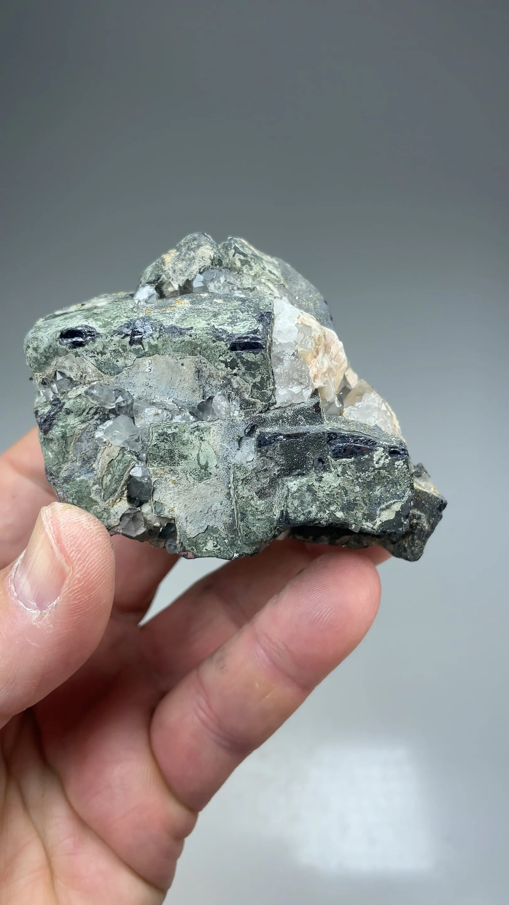 Galena with Cerussite, Plumbogummite, Quartz, Wulfenite - image 2