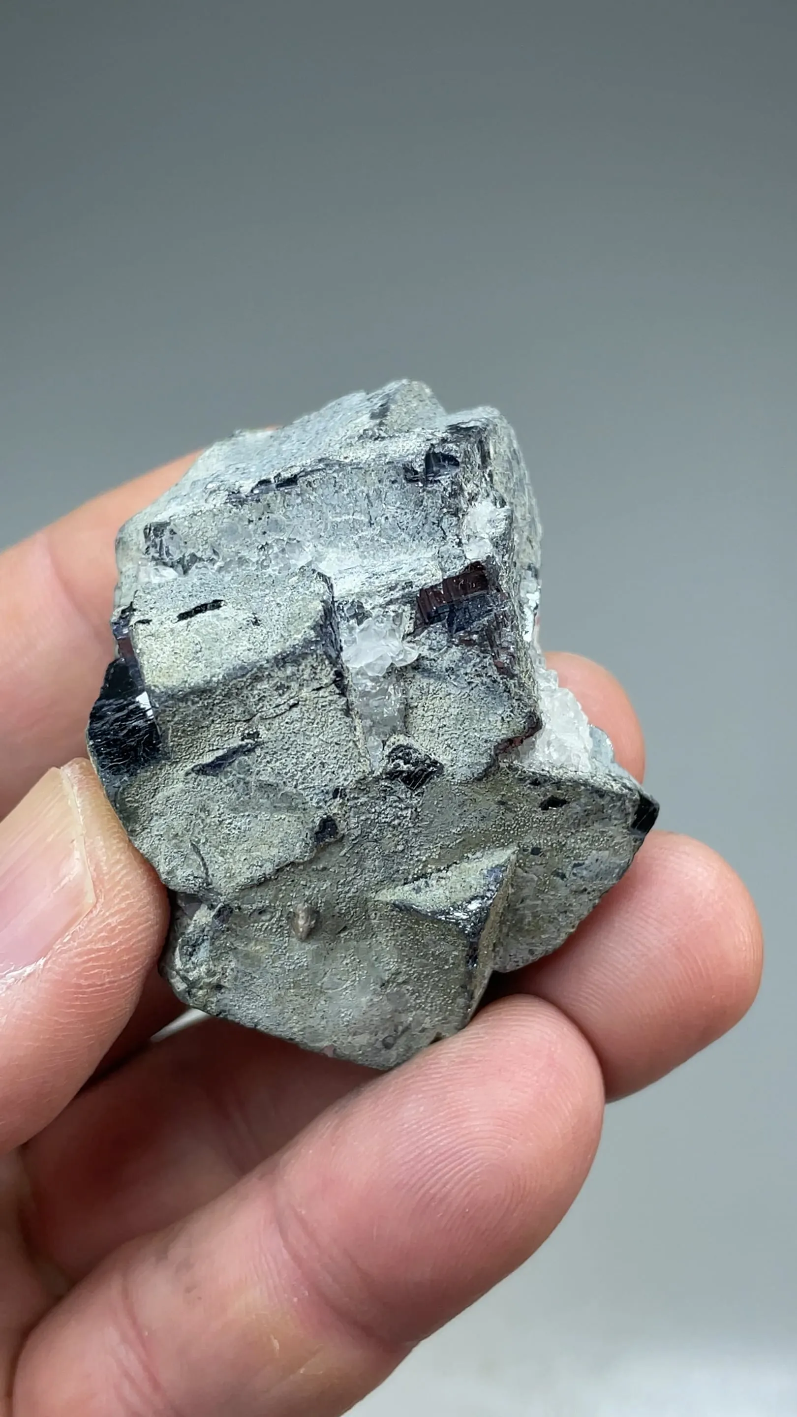 Galena with Cerussite, Plumbogummite, Quartz, Wulfenite - image 2