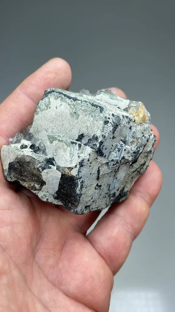 Galena with Cerussite, Plumbogummite, Quartz, Wulfenite - image 2