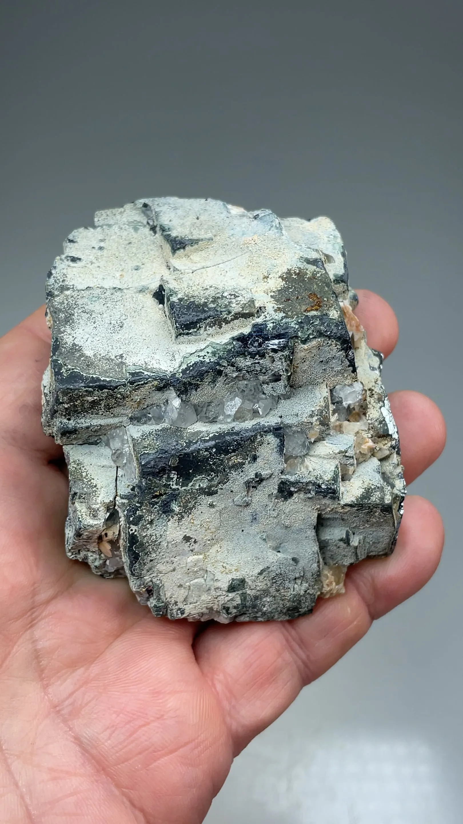 Galena with Cerussite, Plumbogummite, Quartz, Wulfenite - image 2