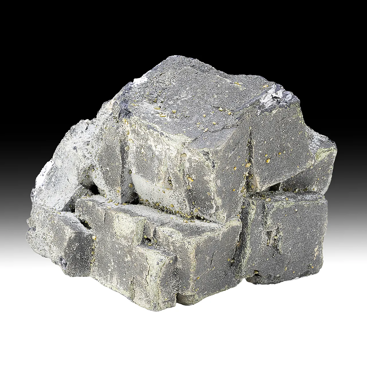 Galena with Cerussite, Plumbogummite, Quartz, Wulfenite - image 1