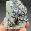 Galena with Chalcopyrite, Calcite - image 2