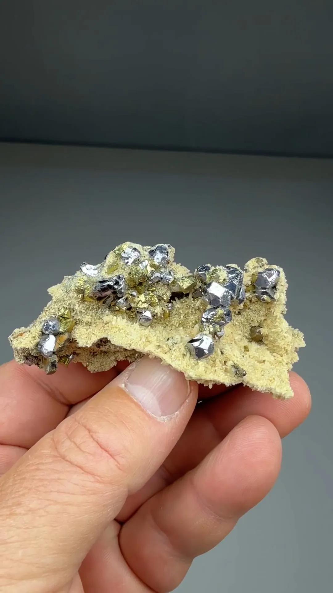 Galena with Chalcopyrite, Quartz - image 2
