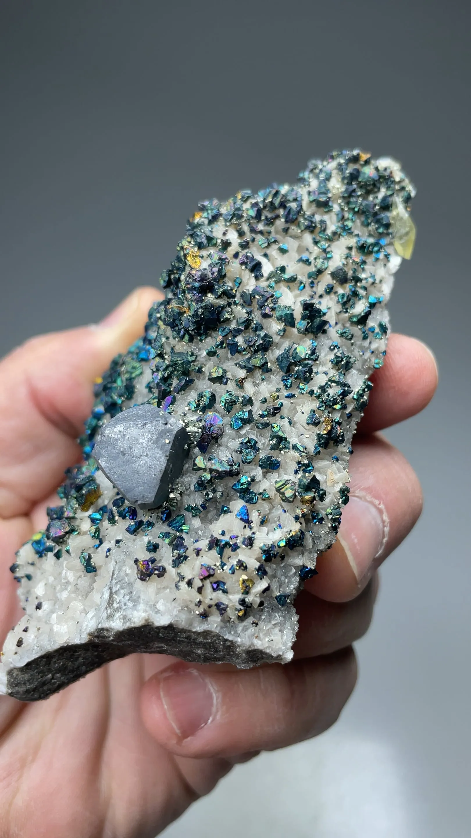 Galena with Chalcopyrite, Quartz, Dolomite - image 2