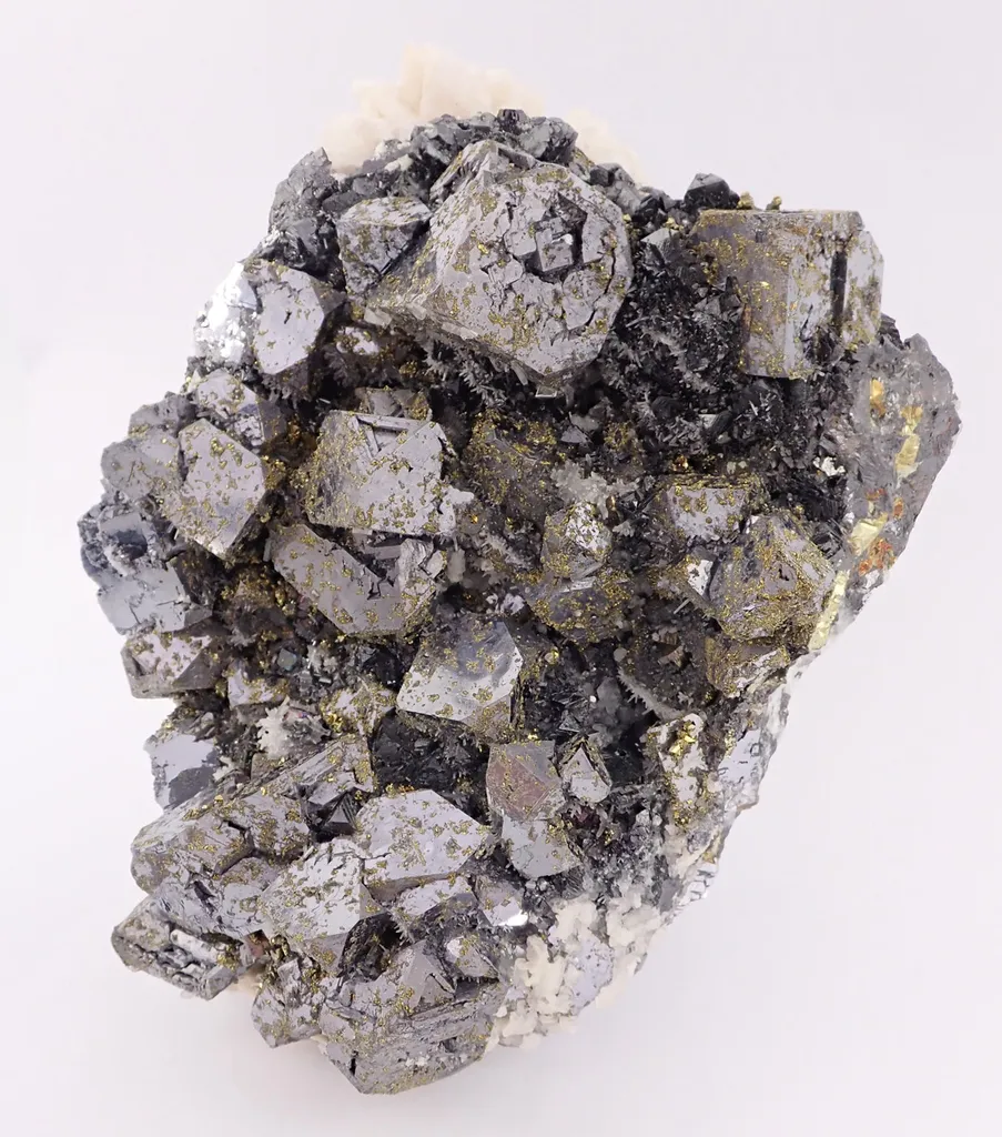 Galena with Chalcopyrite, Sphalerite and Quartz image
