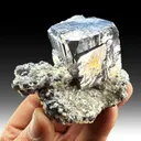 Galena with Dolomite, Chalcopyrite - image 1