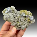 Galena with Dolomite, Chalcopyrite - image 1