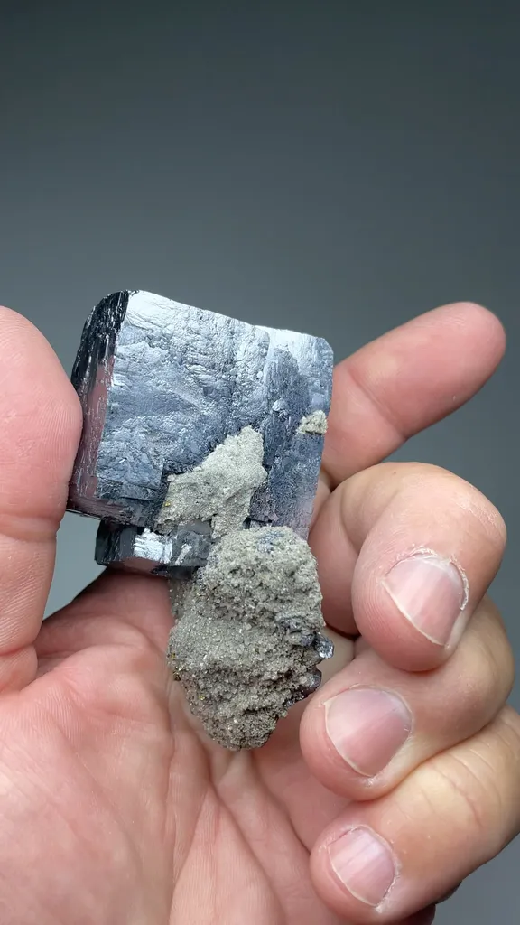 Galena with Dolomite, Chalcopyrite - image 2