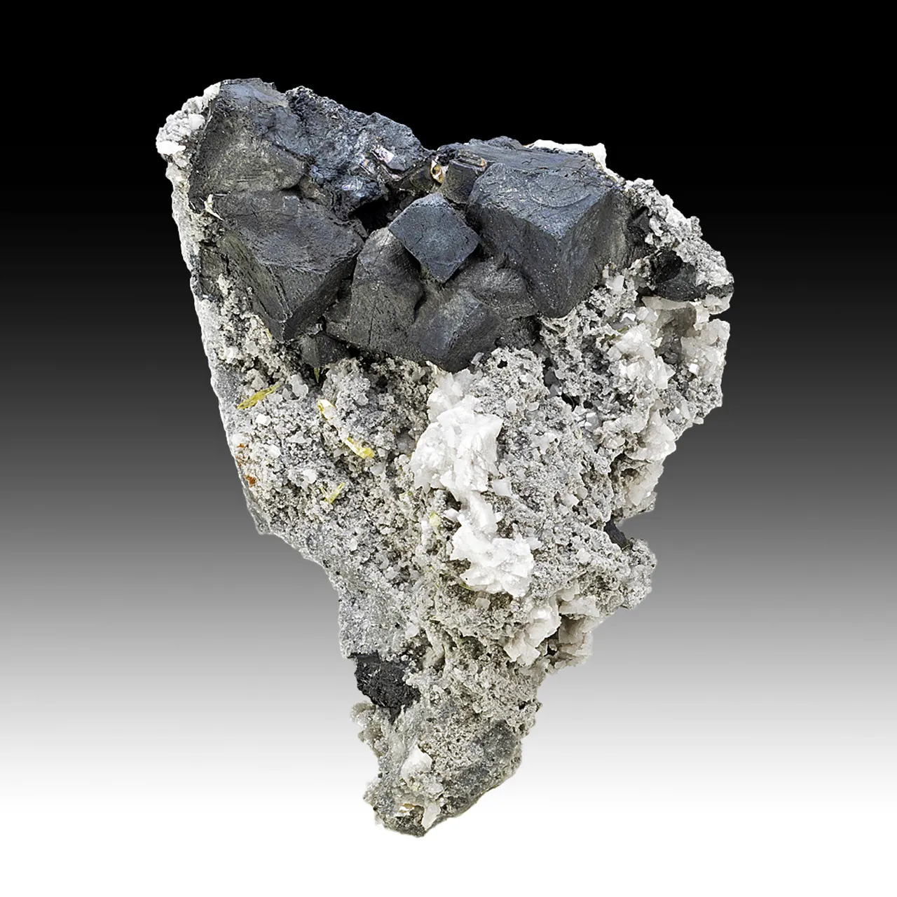 Galena with Dolomite, Mimetite - image 1