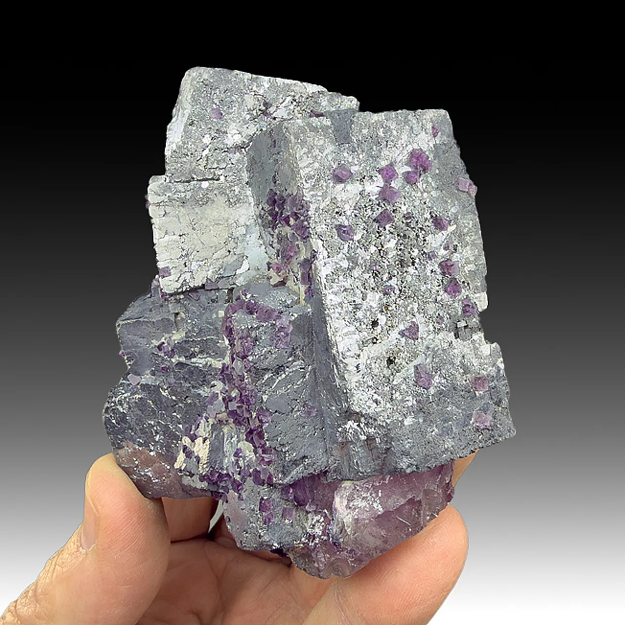 Galena with Fluorite - image 1