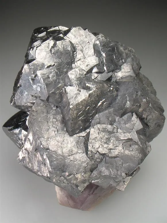 Galena with Fluorite image