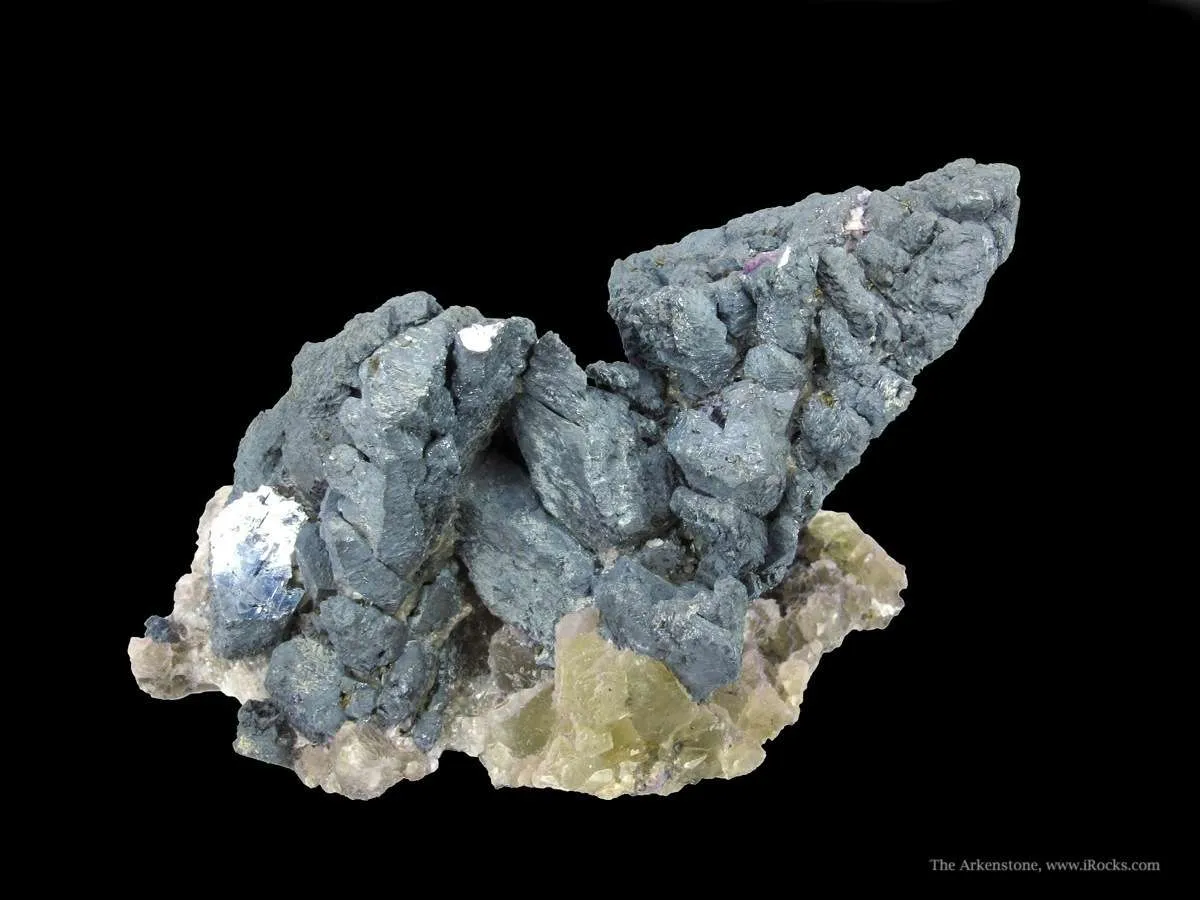 Galena With Fluorite - image 1