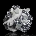 Galena with Fluorite and Calcite - image 2