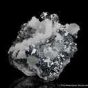 Galena with Fluorite and Calcite - image 3