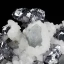 Galena with Fluorite and Calcite - image 6