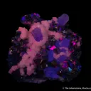 Galena with Fluorite and Calcite - image 1