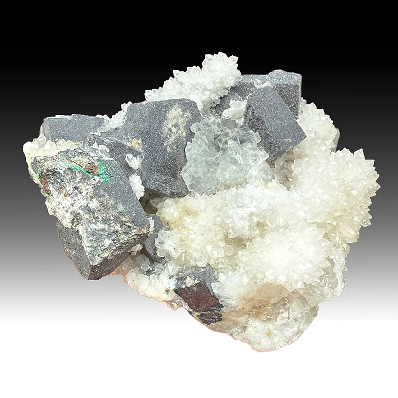 Galena with Fluorite, Quartz (3344) - image 1