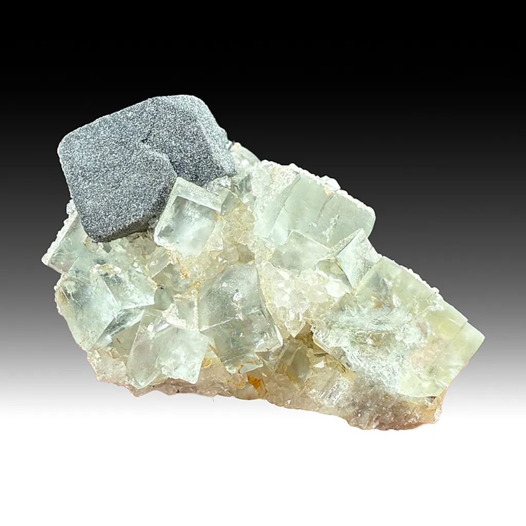 Galena with Fluorite, Quartz (875) image