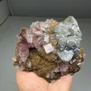 Galena with Fluorite, Siderite - image 3