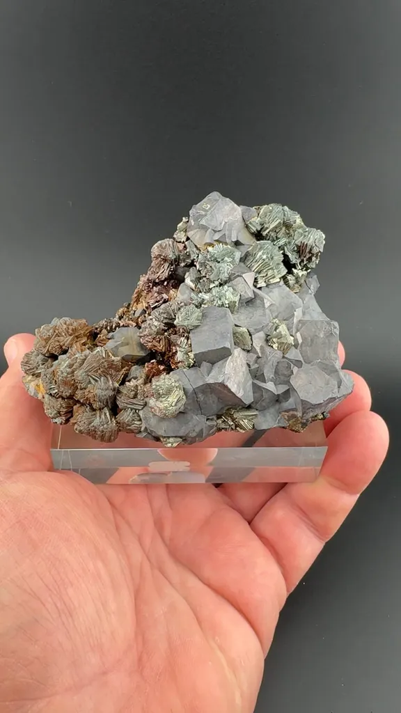 Galena with Marcasite image