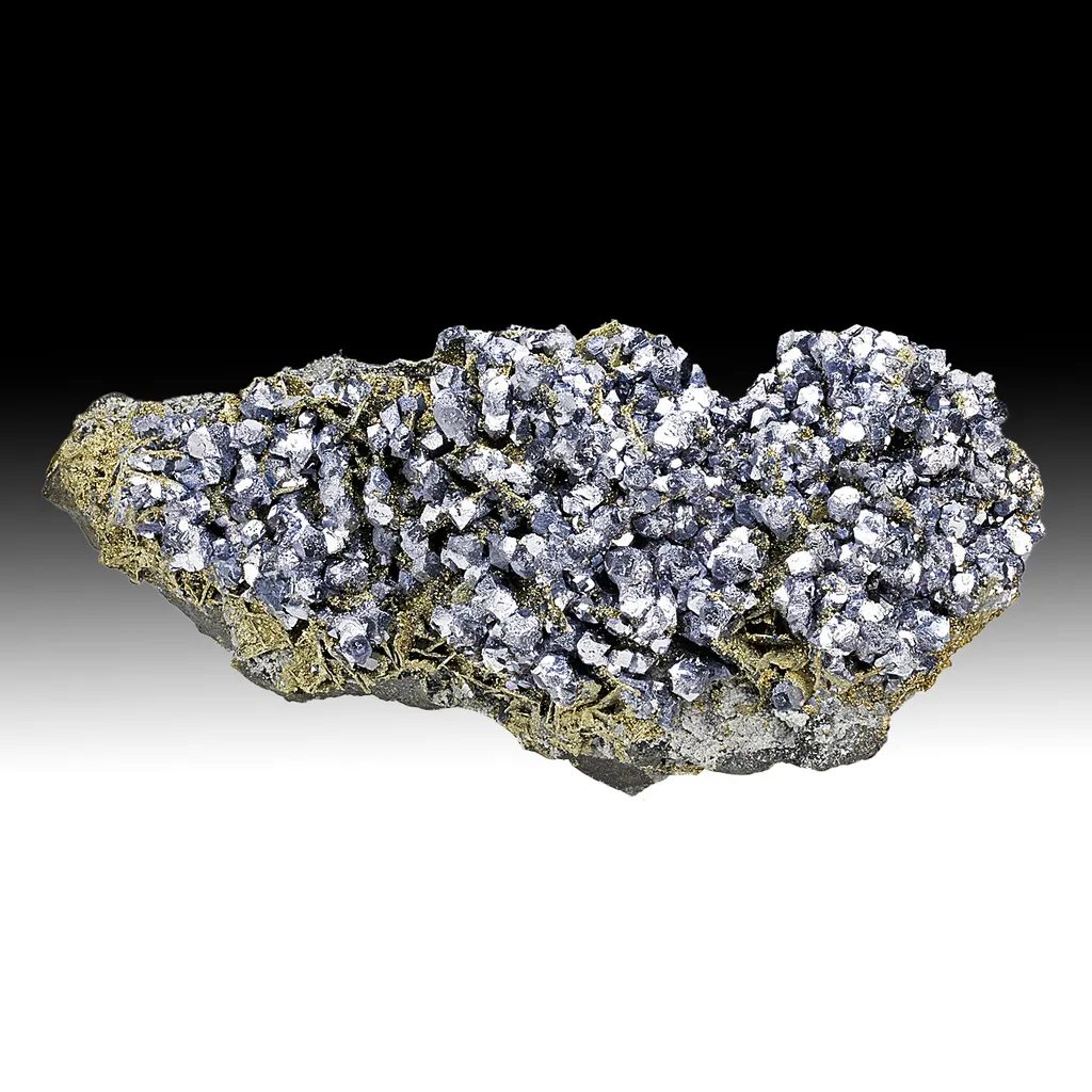 Galena with Pyrite after Pyrrhotite image