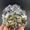 Galena with Pyrite, Quartz - image 1