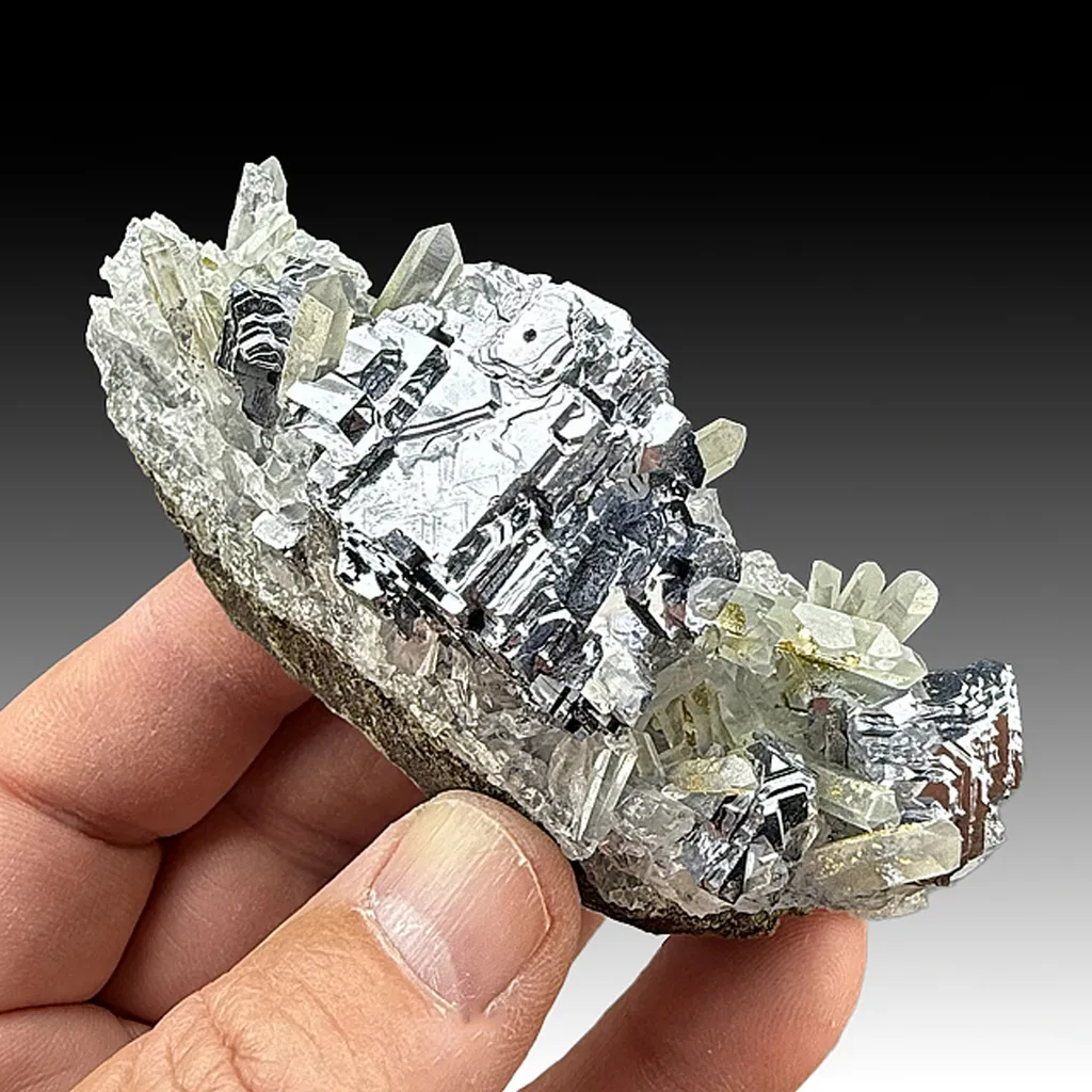 Galena with Quartz image