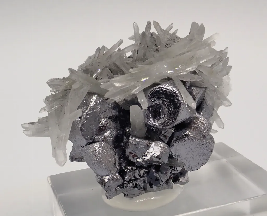 Galena with Quartz image