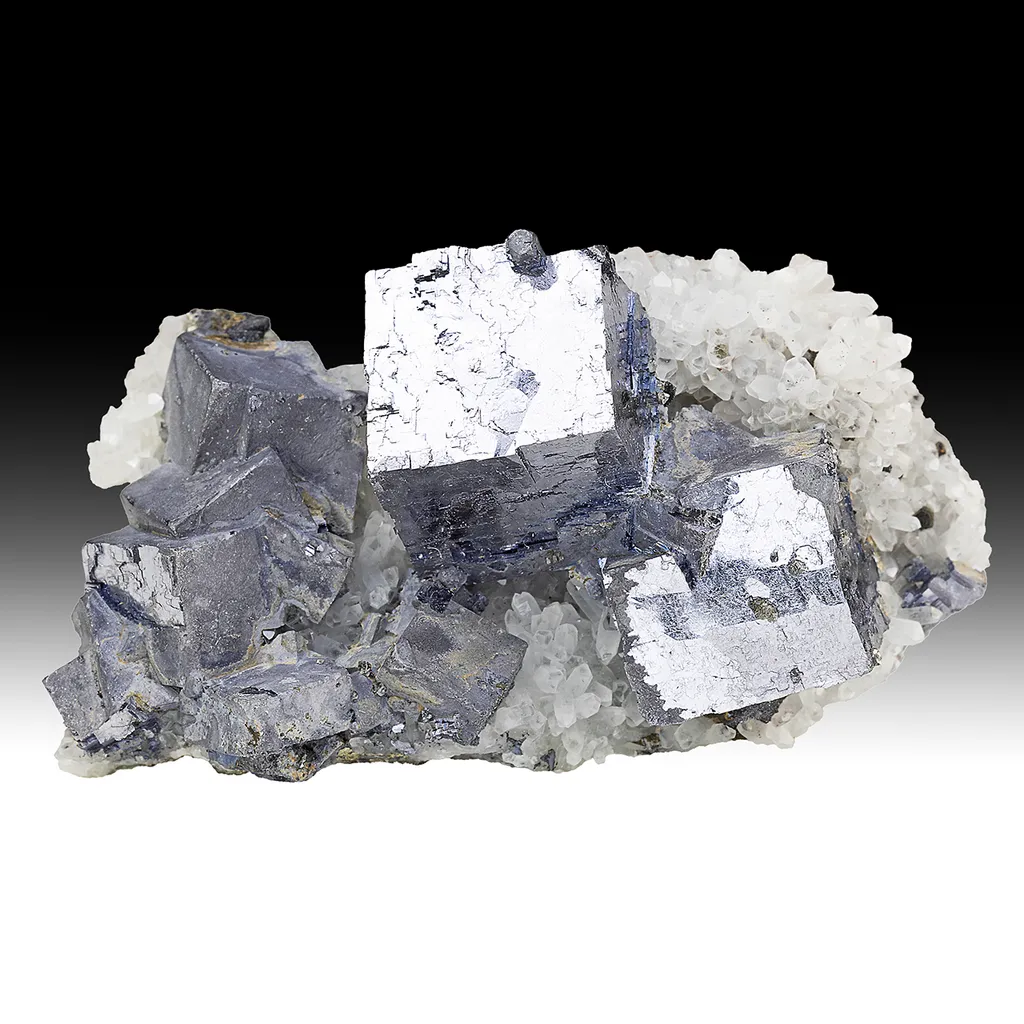 Galena with Quartz image