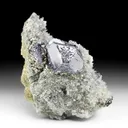 Galena with Quartz, Calcite - image 1