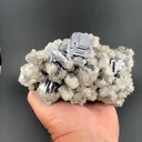 Galena with Quartz, Calcite - image 1