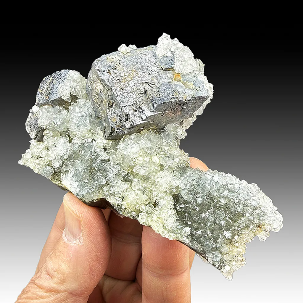 Galena with Quartz image
