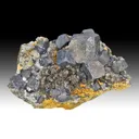 Galena with Quartz, Dolomite - image 1