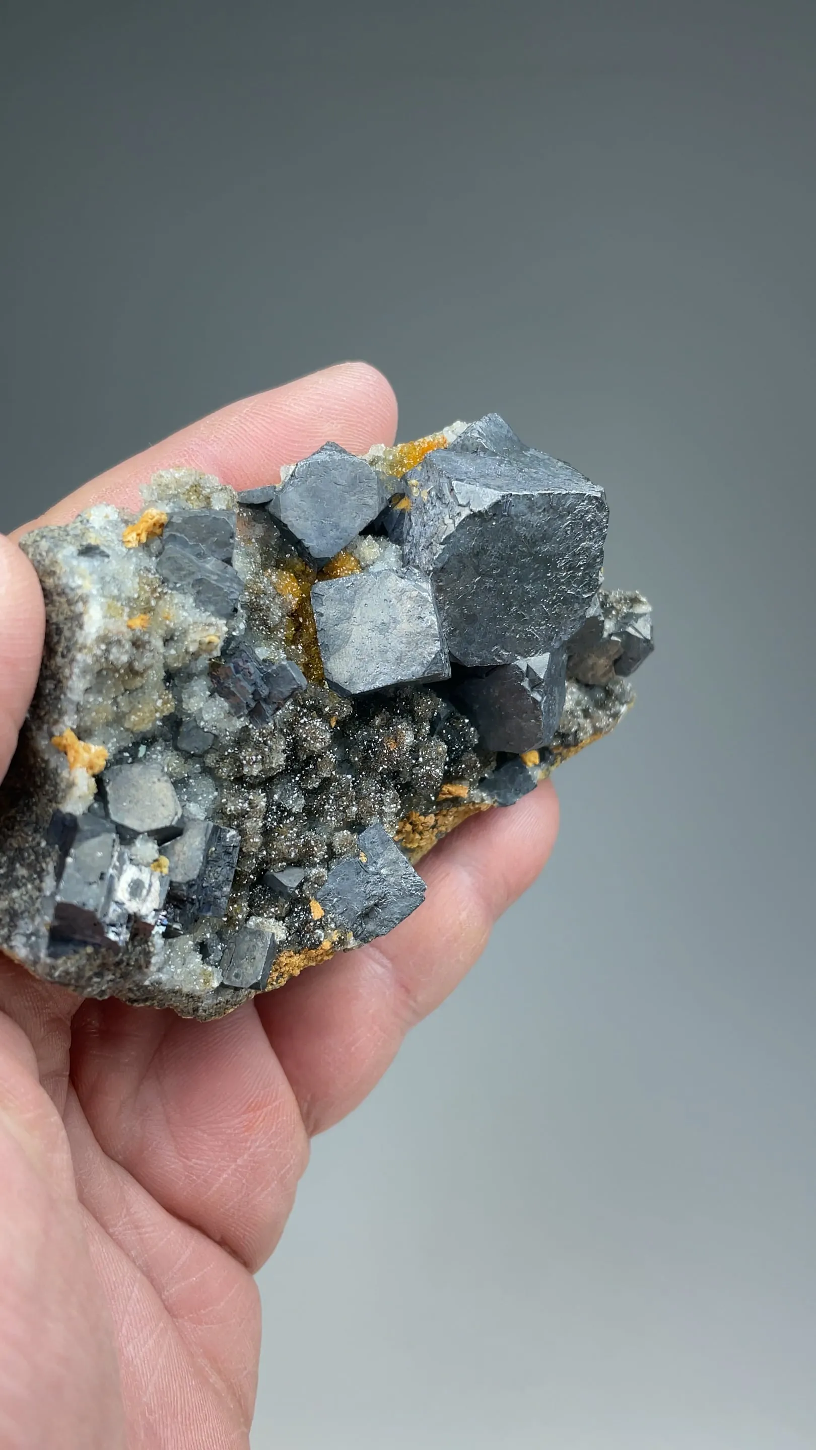 Galena with Quartz, Dolomite - image 2