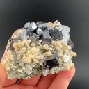 Galena with Quartz, Dolomite - image 1