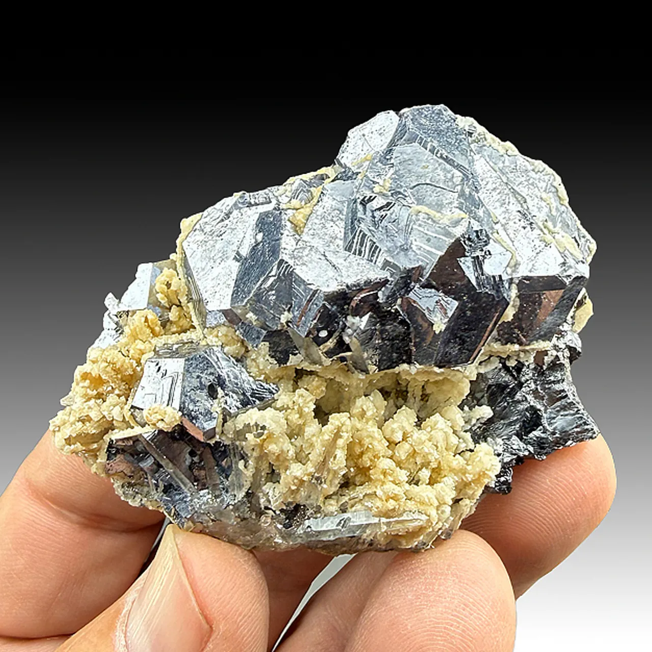 Galena with Quartz, Dolomite, Sphalerite - image 1