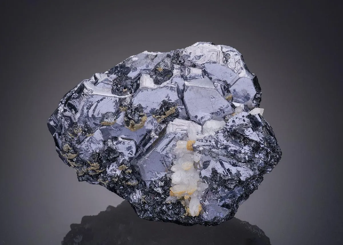 Galena with Quartz Sphalerite and Calcite - image 1