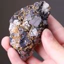 Galena with Siderite and Quartz - image 2